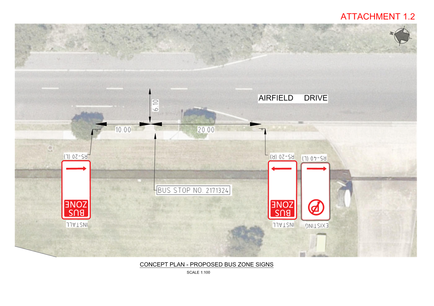 A aerial view of a road

Description automatically generated