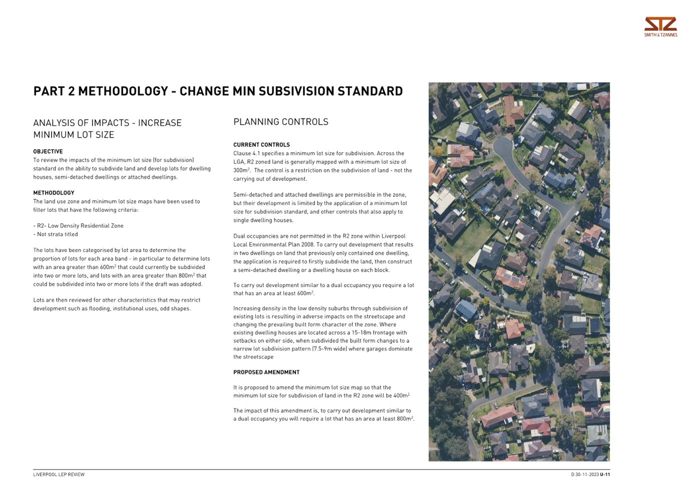 A bird's eye view of a neighborhood

Description automatically generated