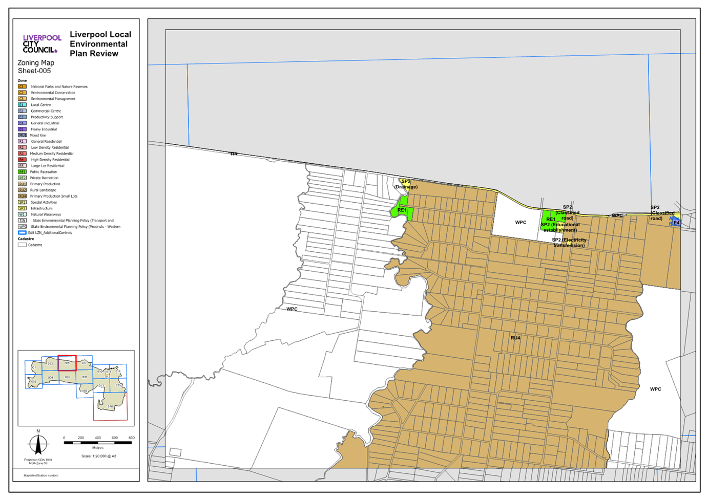 A map of a large brown and white area

Description automatically generated