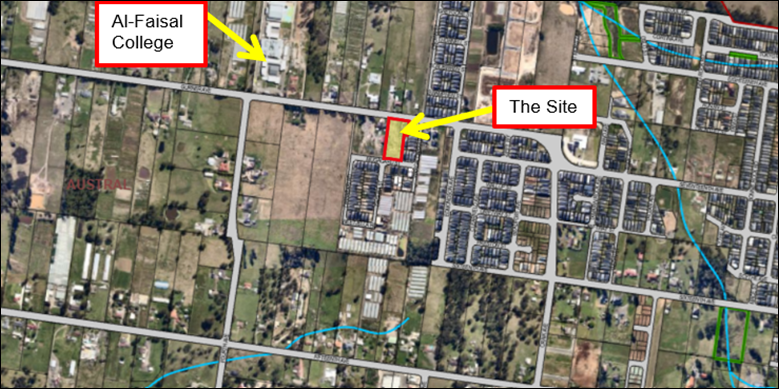 An aerial view of a city

Description automatically generated