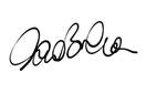 A black signature on a white background

Description automatically generated