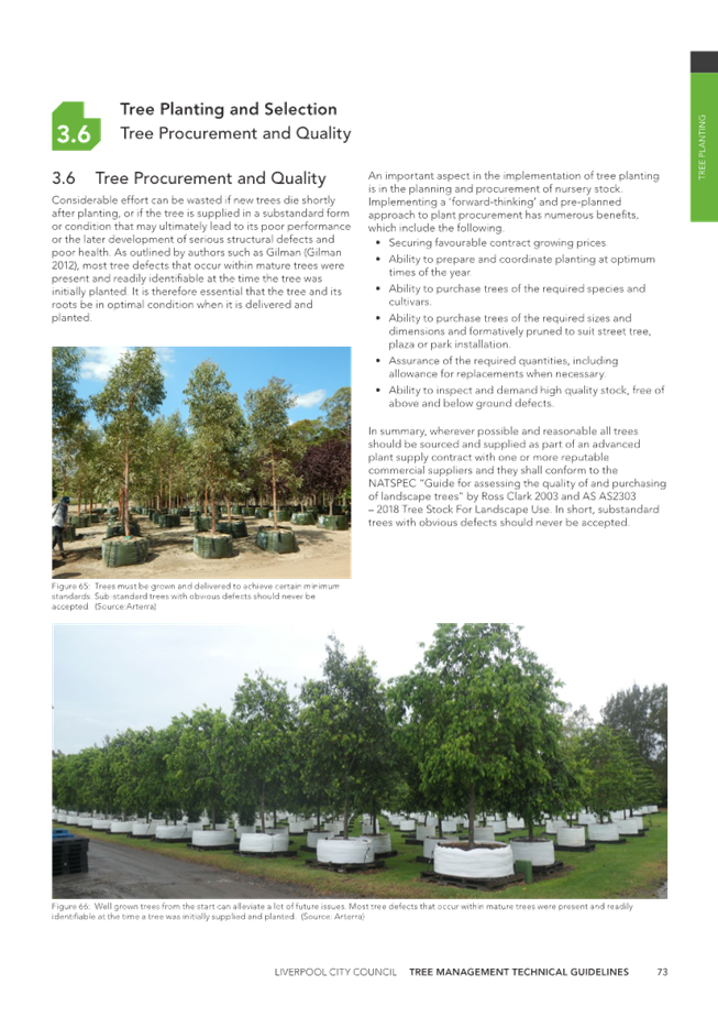 A page of a magazine with a variety of trees

Description automatically generated