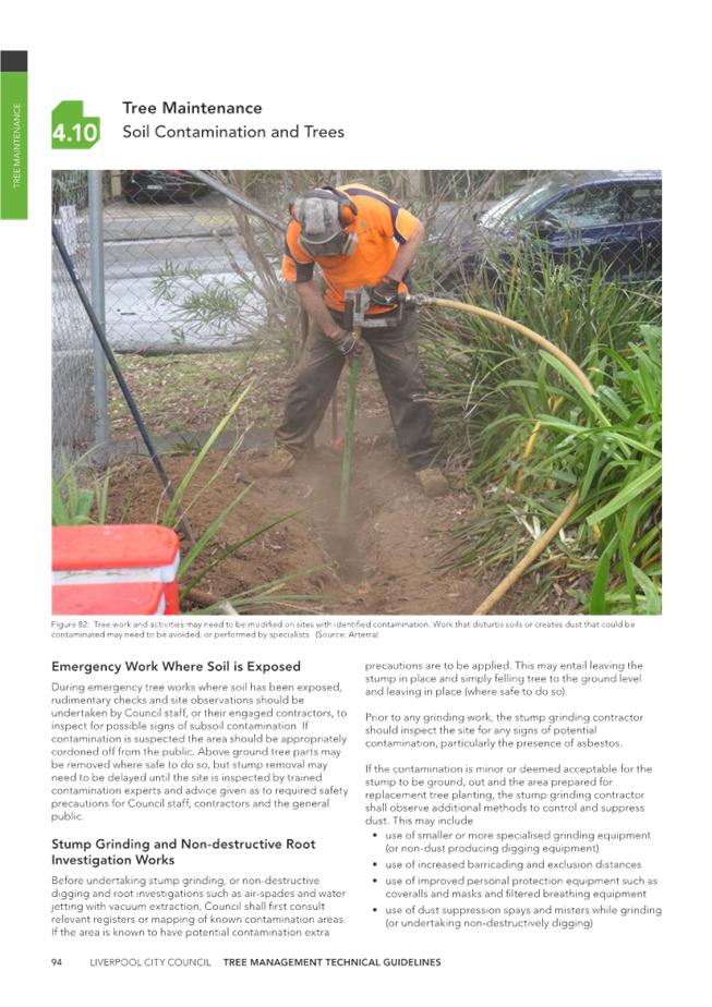 A person in an orange shirt and a mask working in a garden

Description automatically generated