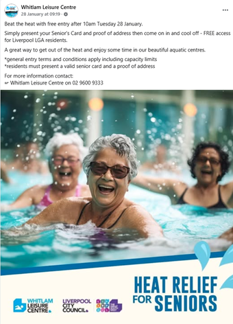 A group of women in a pool

Description automatically generated