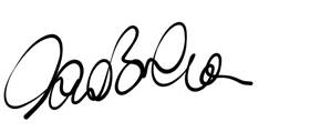 A black signature on a white background

Description automatically generated